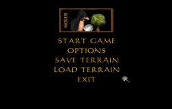Moles! Main Menu
